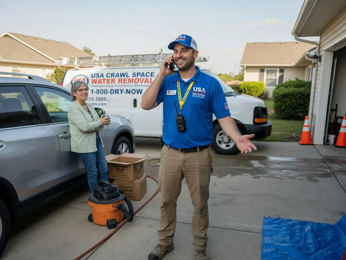 Crawl Space Water Removal Oldtown, MD FAQs